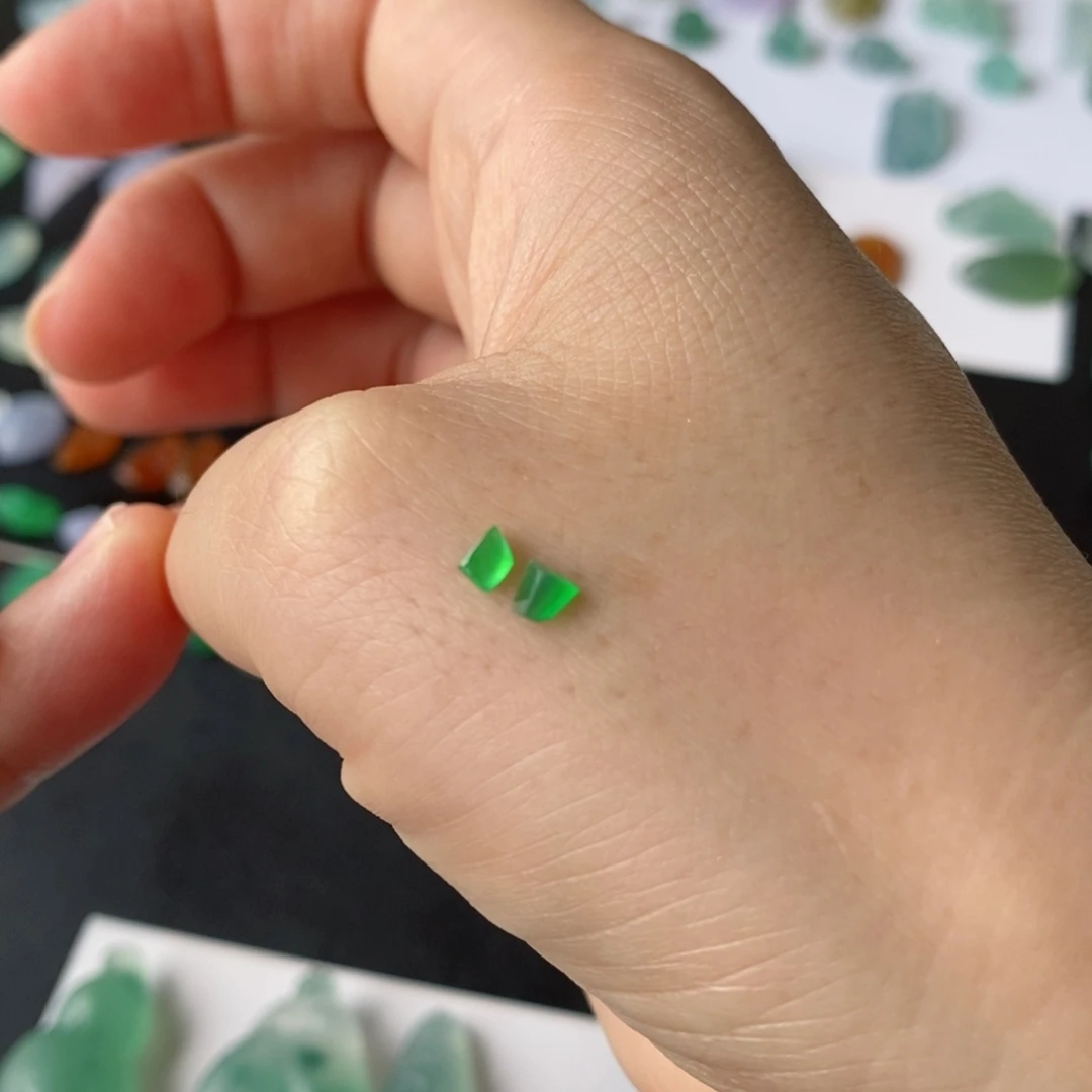 定制翡翠未镶嵌切割面