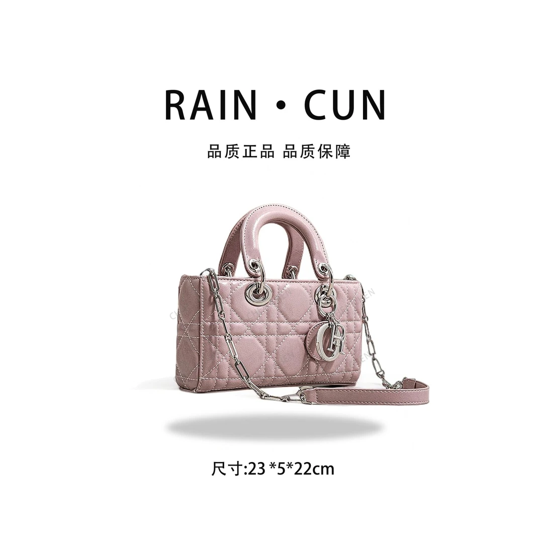 【YI CHEN】SK-82317-1-樱花粉-高定轻奢时尚百搭潮流女士包包