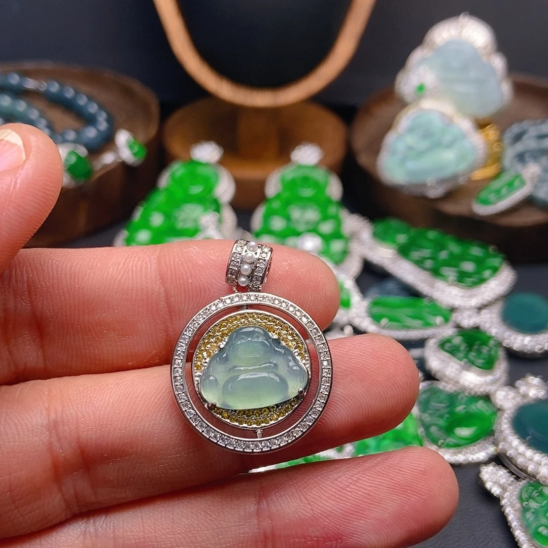 翡翠吊坠(不含链)未镶嵌802吊坠