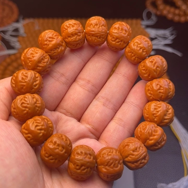 猴头核桃吊坠18新麻花