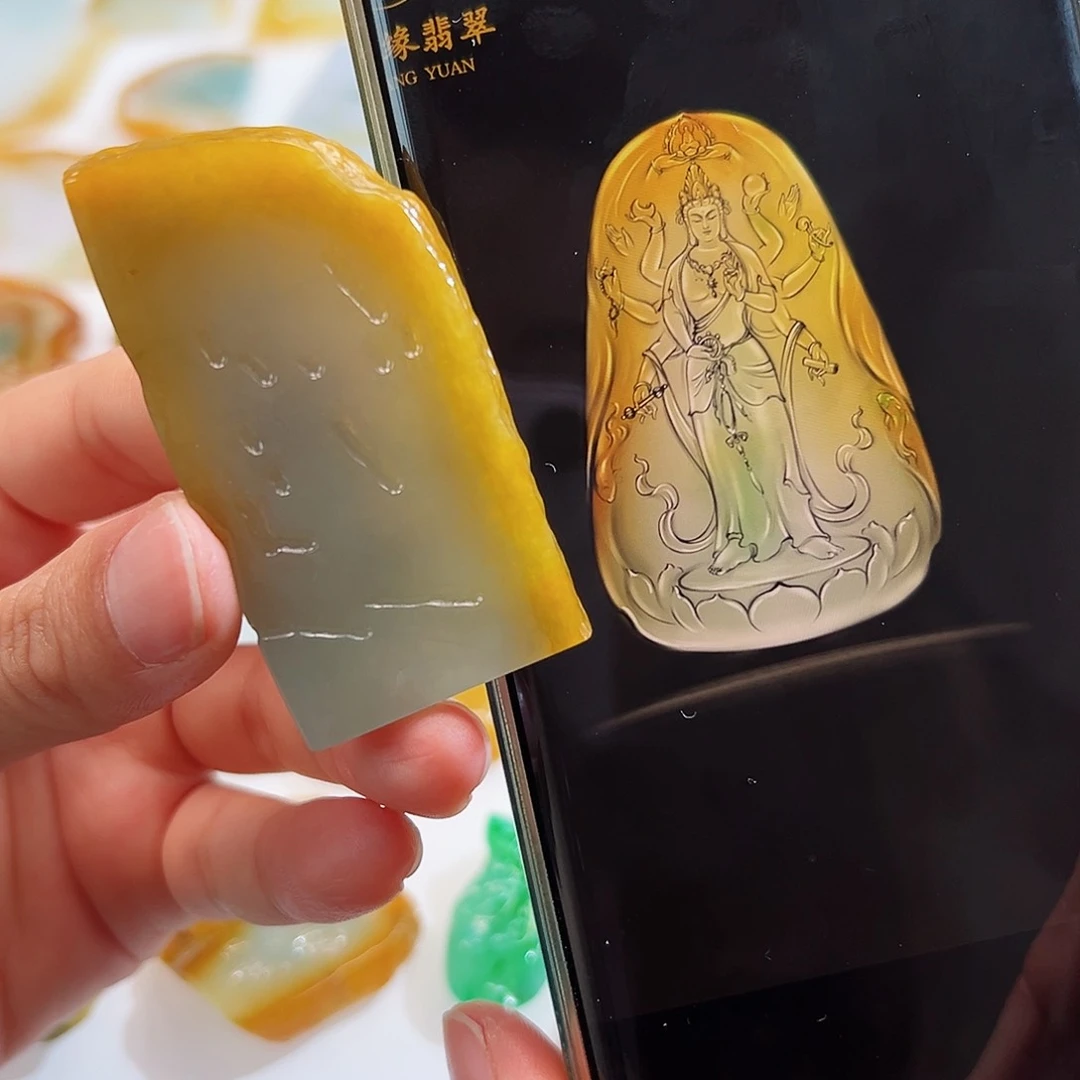 定制翡翠未镶嵌翡翠定制