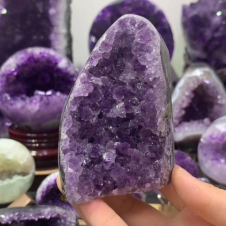 未镶嵌珠宝半成品紫晶