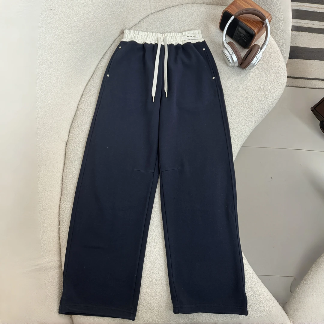 【2025春款新品】青少年时尚韩版时尚百搭设计休闲裤HWC011