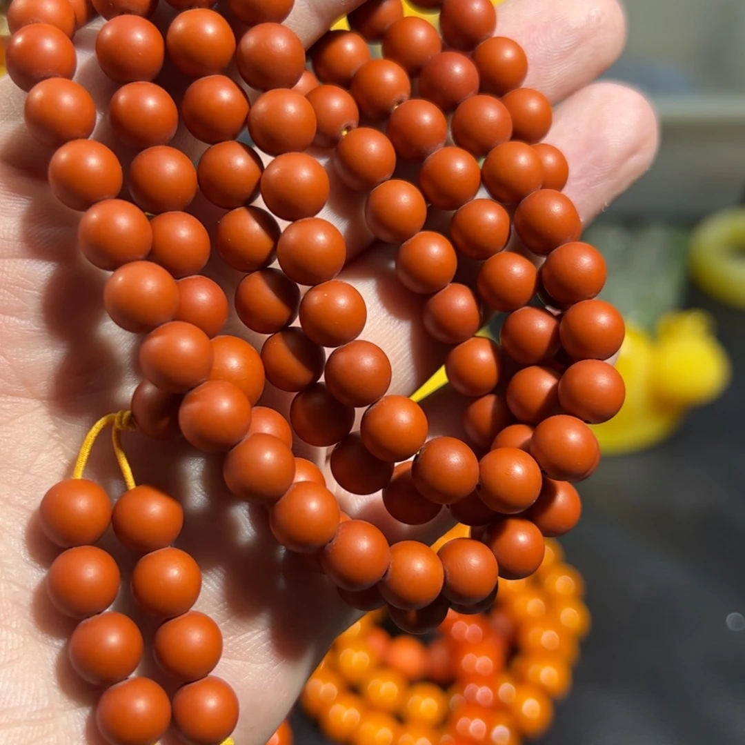 未镶嵌琥珀手链卡0.8➕珠链