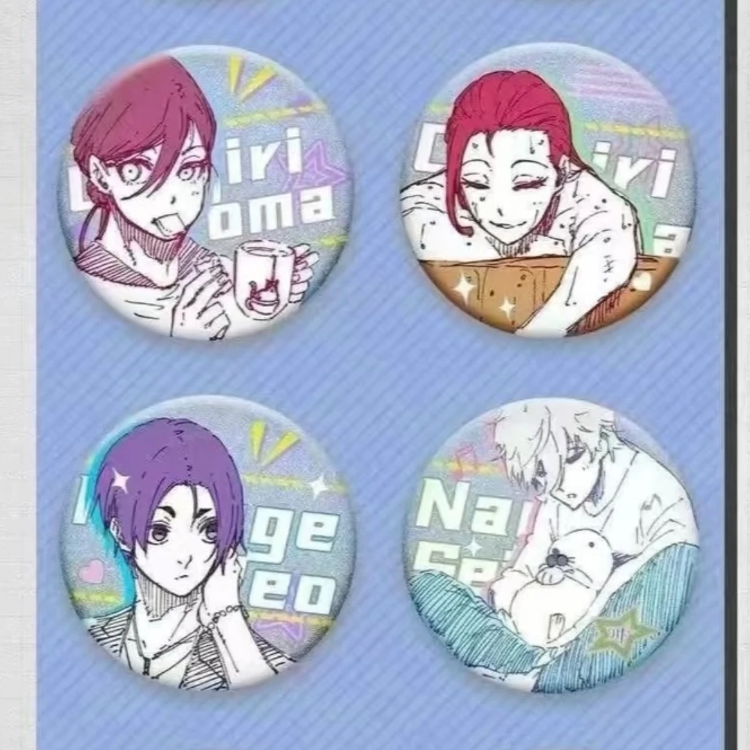 【拆包】彩虹谷-《蓝色监狱》彩虹第二弹同人收藏吧唧盲盒