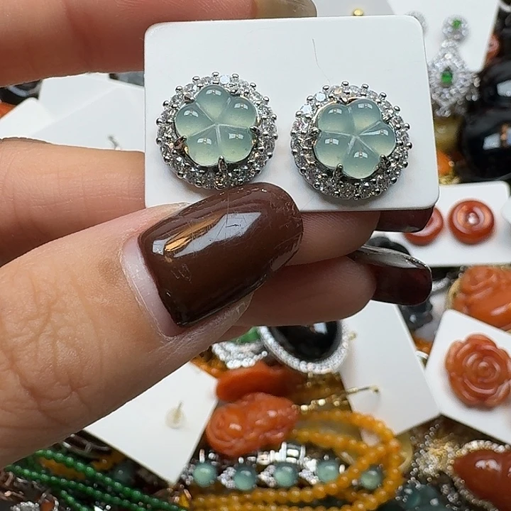 翡翠未镶嵌项链翡翠