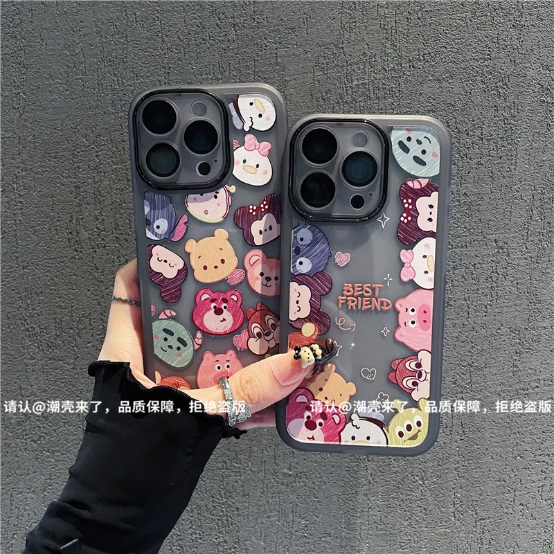 金属镜框适用苹果17/iPhone/华为荣耀/OPPO/VIVO/小米手机壳防摔