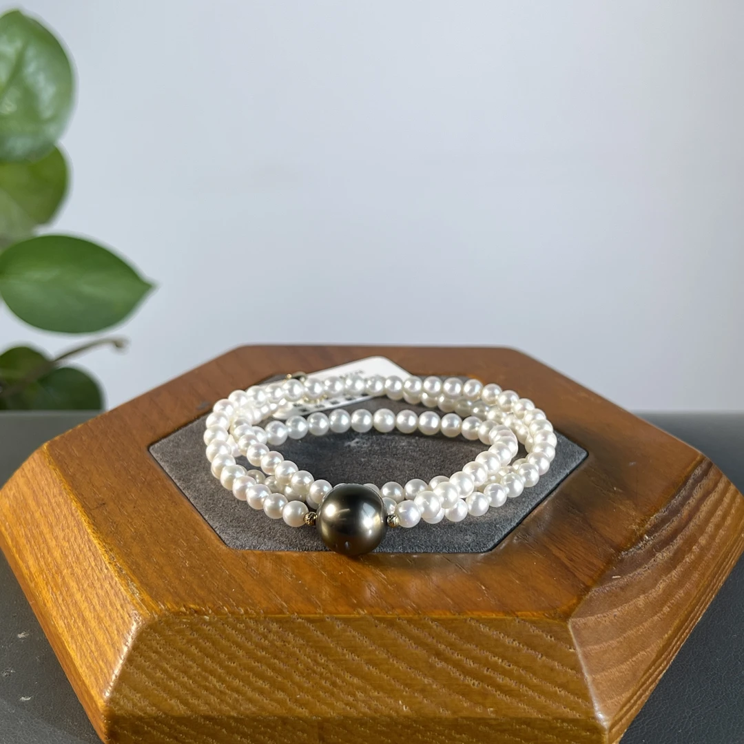 JXA27-100 18K珍珠套链