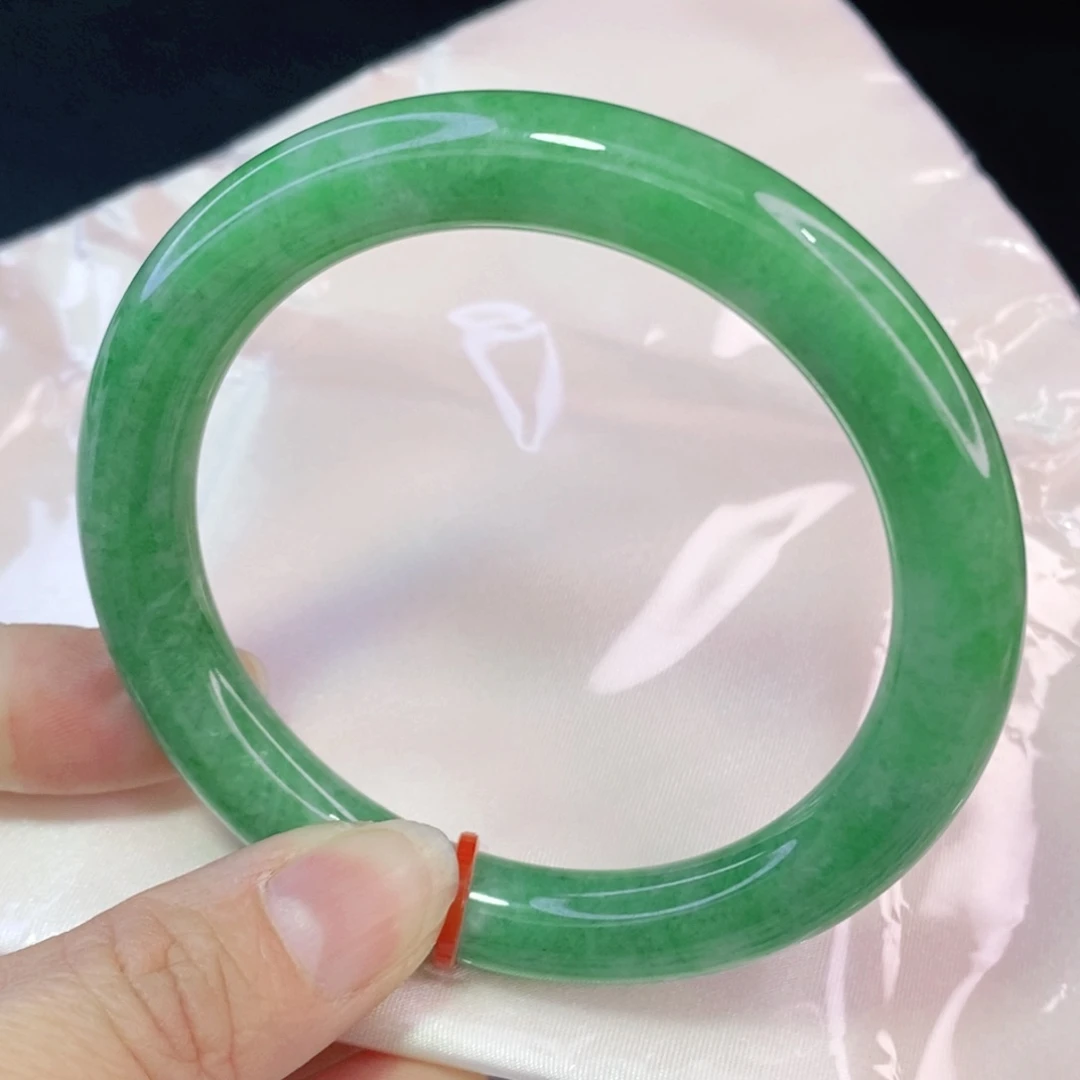 未镶嵌手镯翡翠清*59圆镯