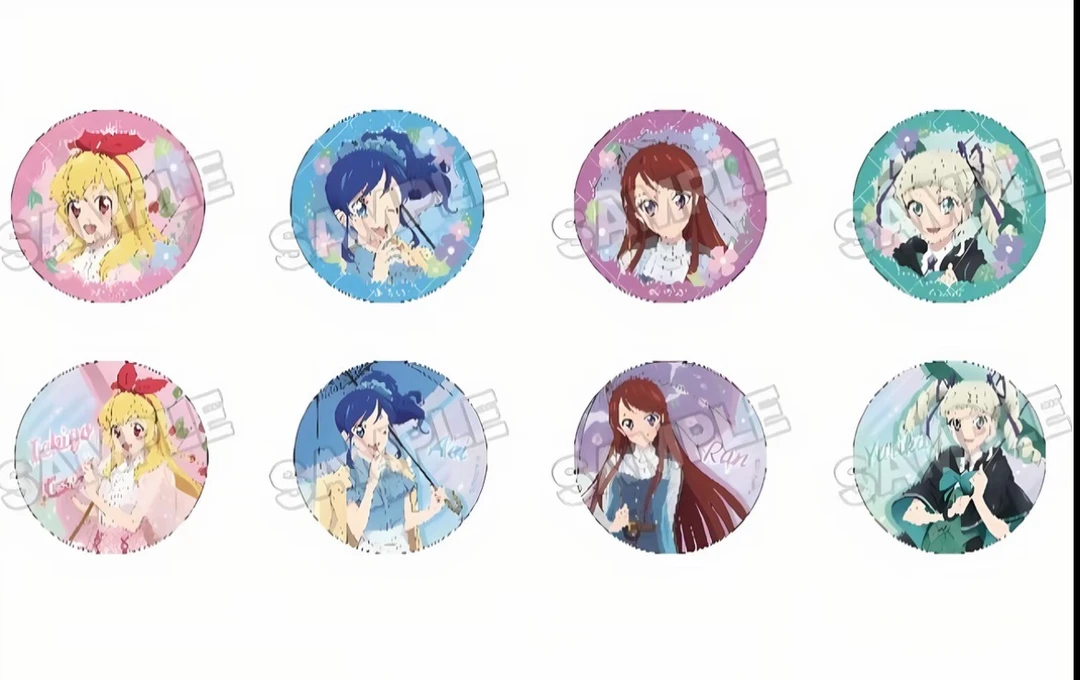 偶像活动 偶活10周年 雨伞吧唧 徽章 正版日谷 代拆