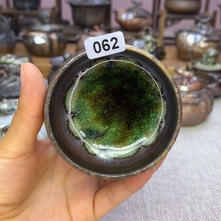 裸柴烧陶瓷手工茶器