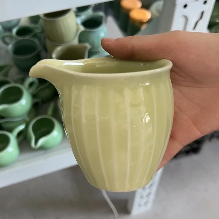 龙泉云间青瓷小米茶器