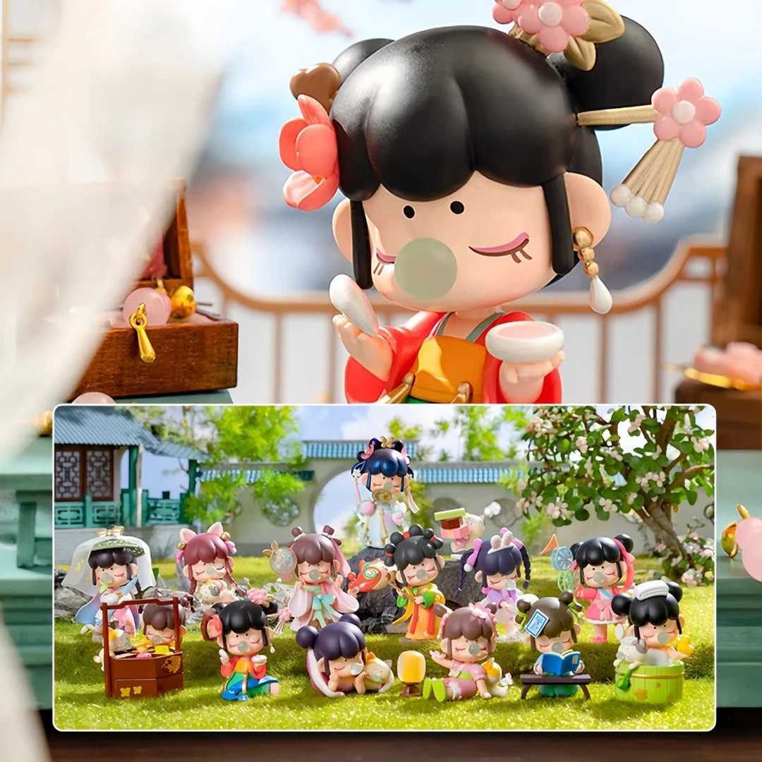 【正版盲盒】若来囡茜金钗之年盲盒潮玩手办