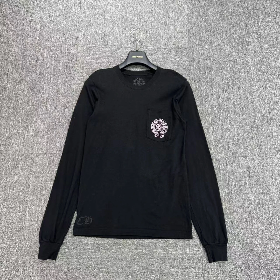99新 Chrome Hearts/克罗心 成都限定马蹄印花长袖/S码/编码15948