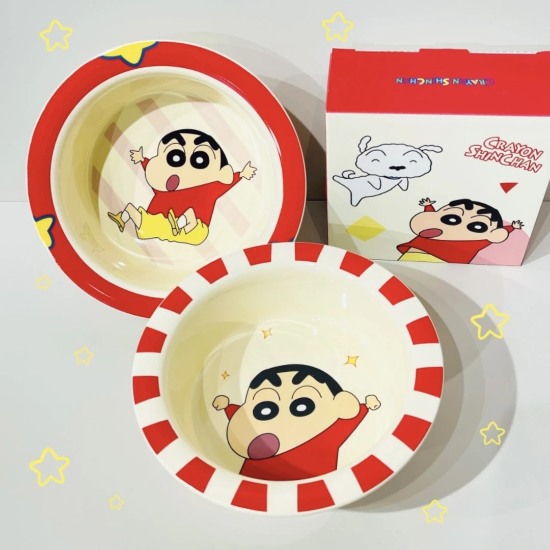 《直播专属》蜡笔小新宽边5.5英寸米饭碗