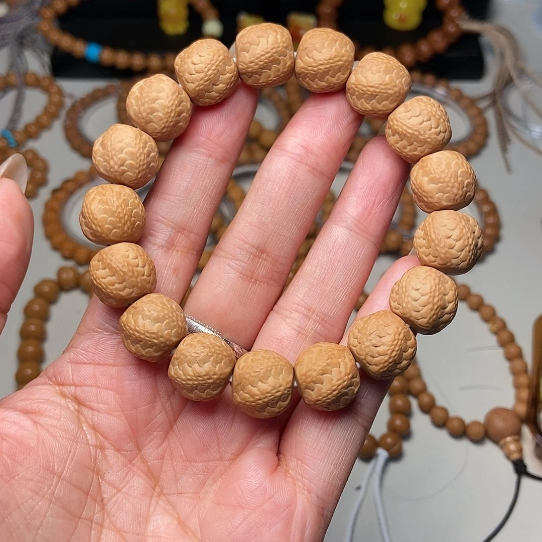 手串猴头核桃全品猴头巨蟒灵蛇尺寸14左右