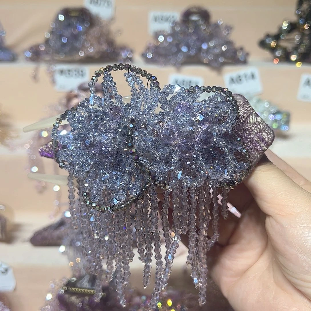 非金属仿水晶20号 懒人夹