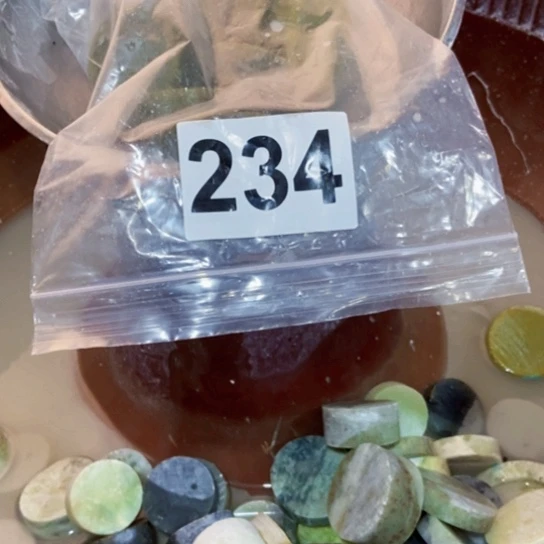 【闪购商品】蛇纹石玉珠宝半成品未镶嵌
