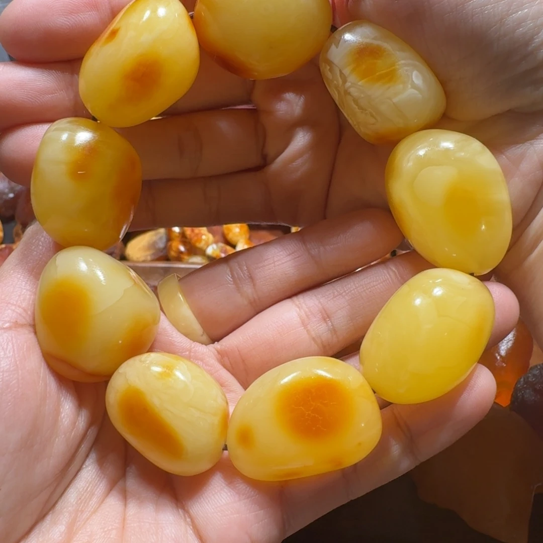 定制琥珀未镶嵌草**姐