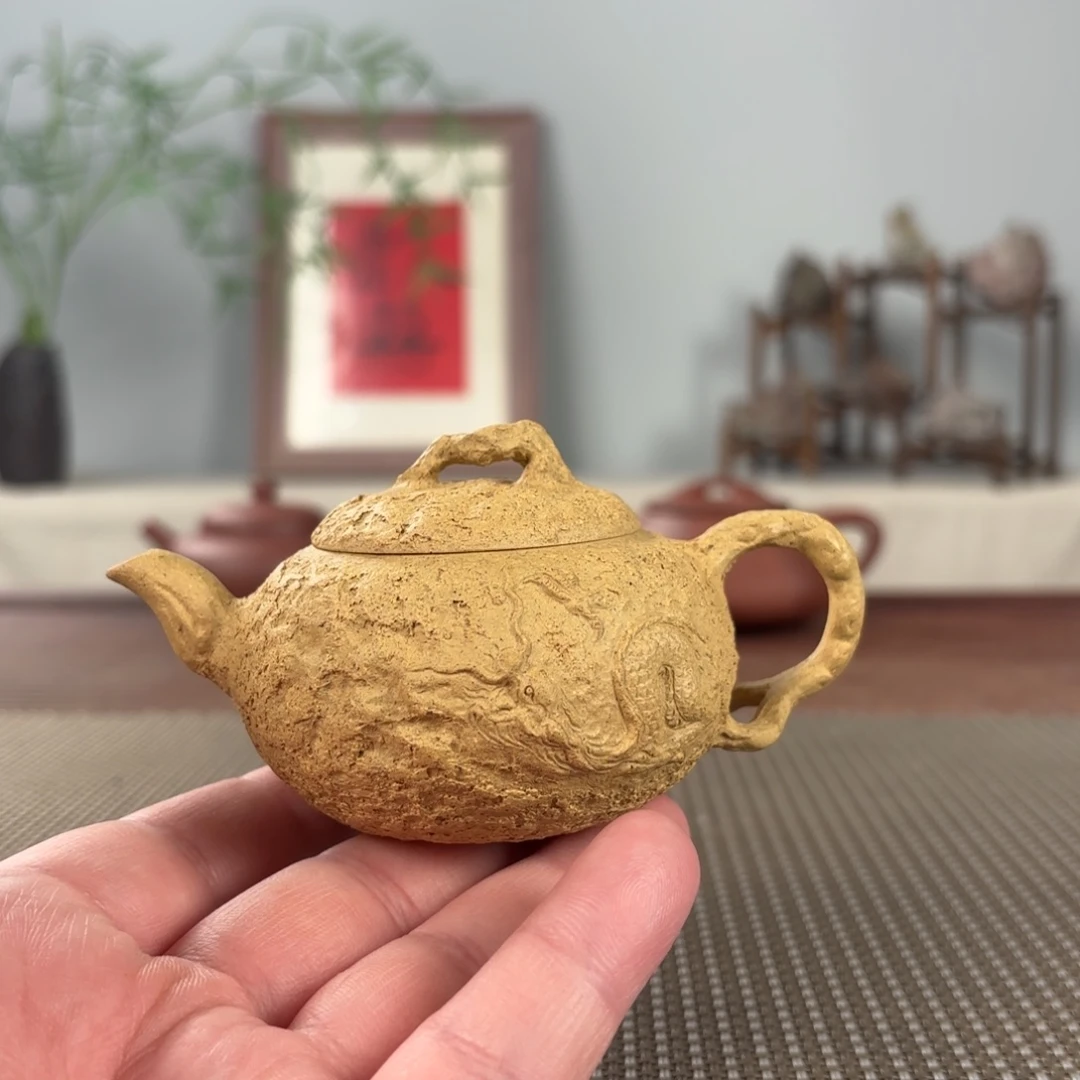 茶壶紫砂黄龙山原矿紫砂壶135