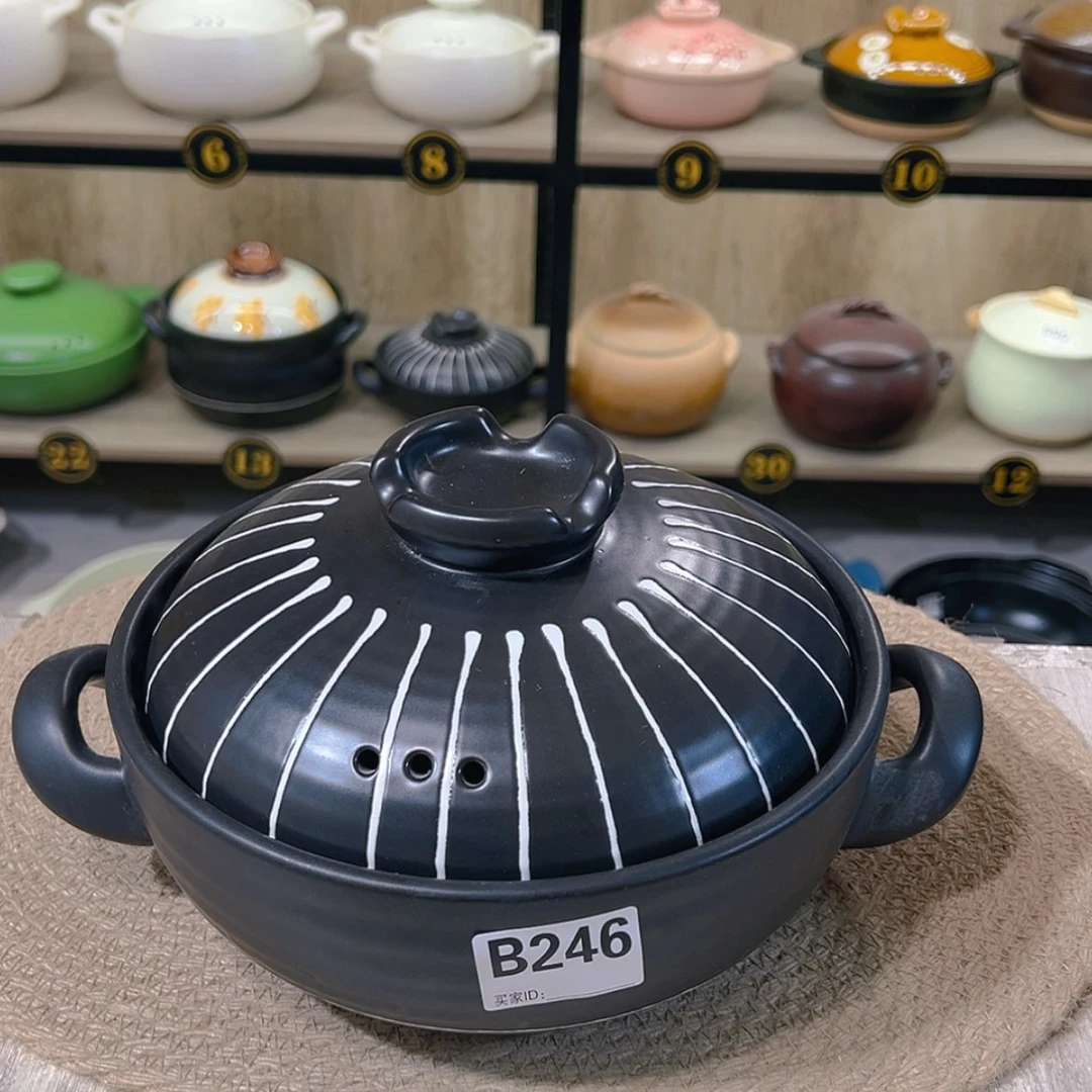 【闪购商品】瓷1.5升砂锅微瑕疵品246