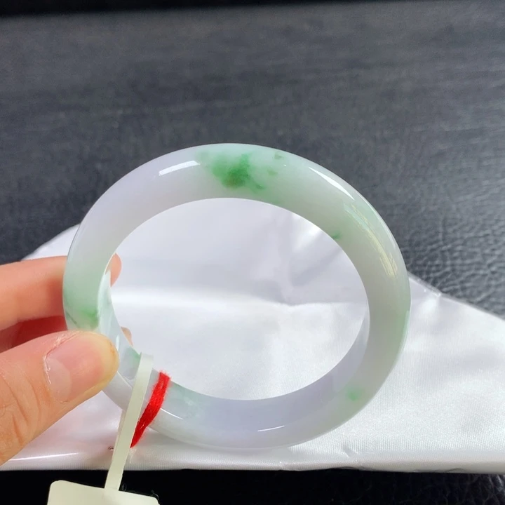 翡翠未镶嵌手镯58圈