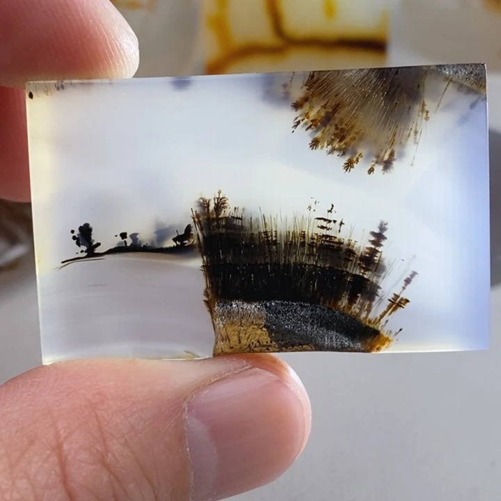 未镶嵌奇石玛瑙/玉髓婉*