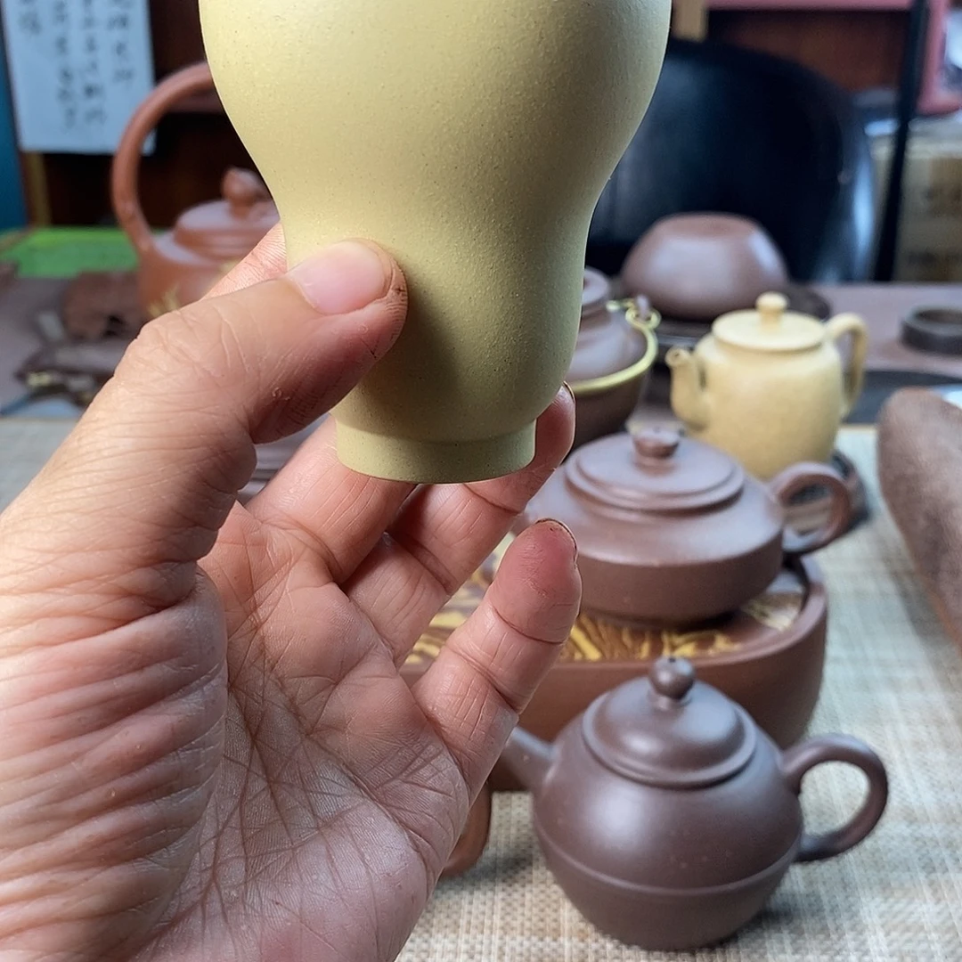 会***戈茶壶紫砂黄龙山原矿紫泥料