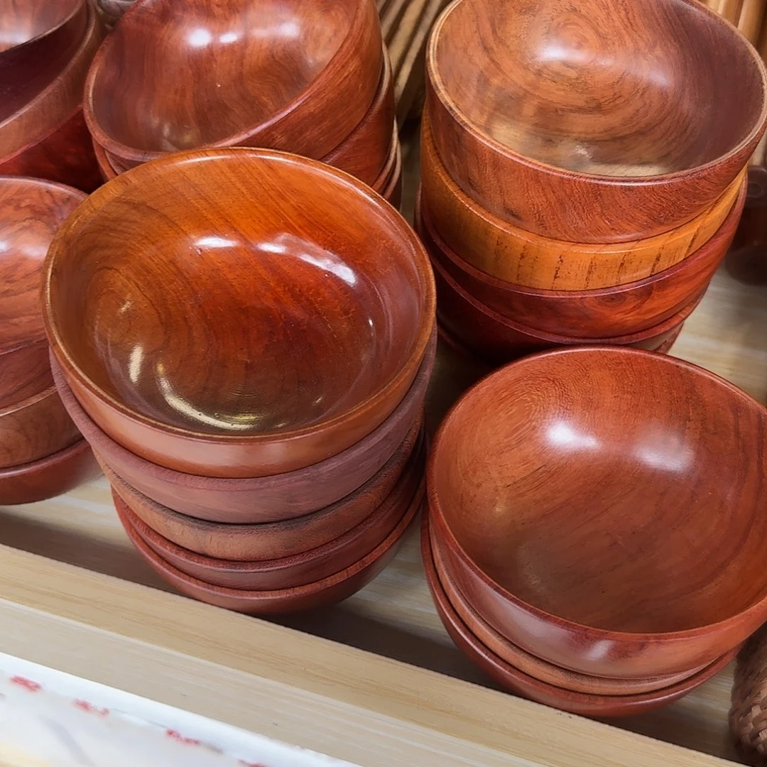 大果紫檀（缅甸花梨）木碗