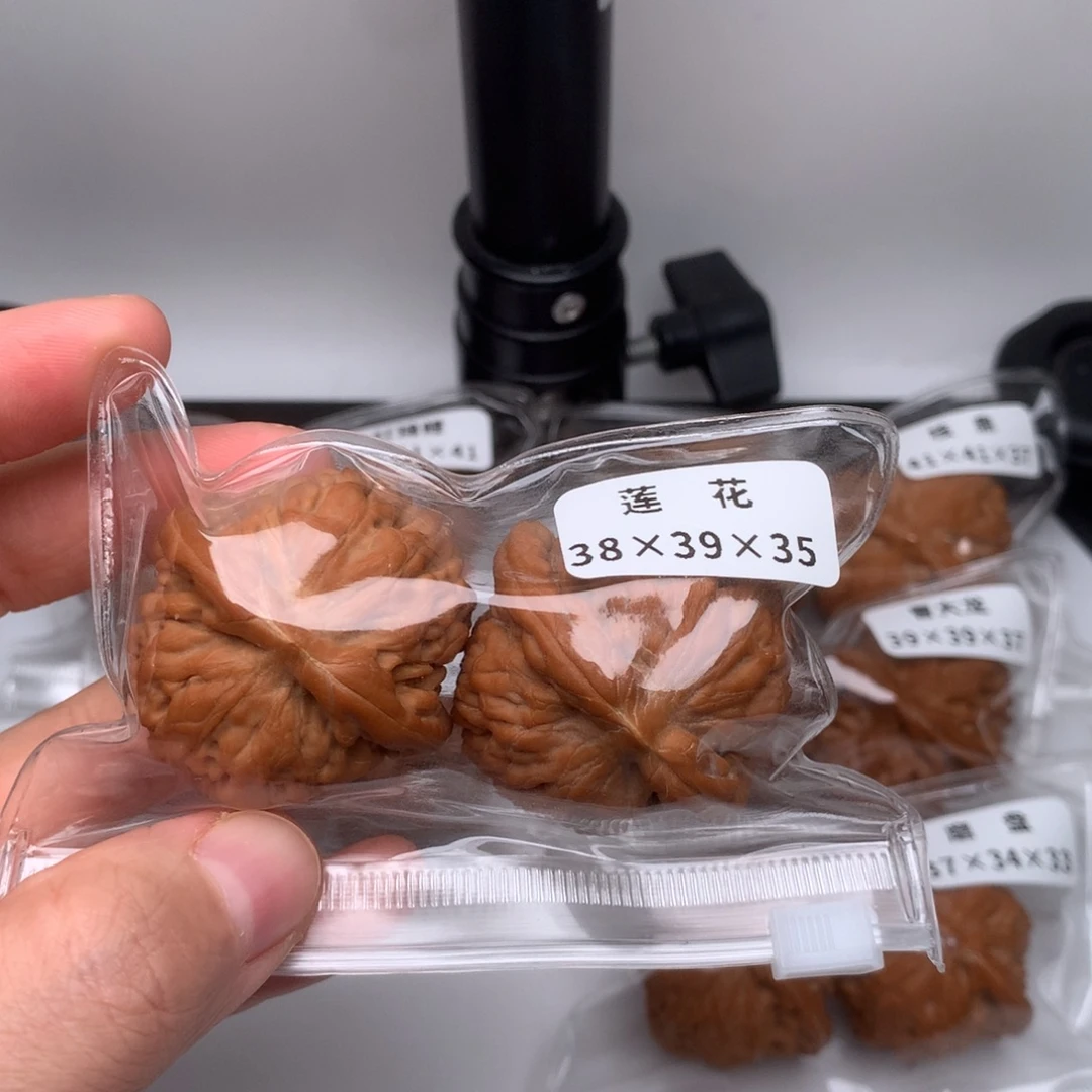 吊坠文玩核桃莲花