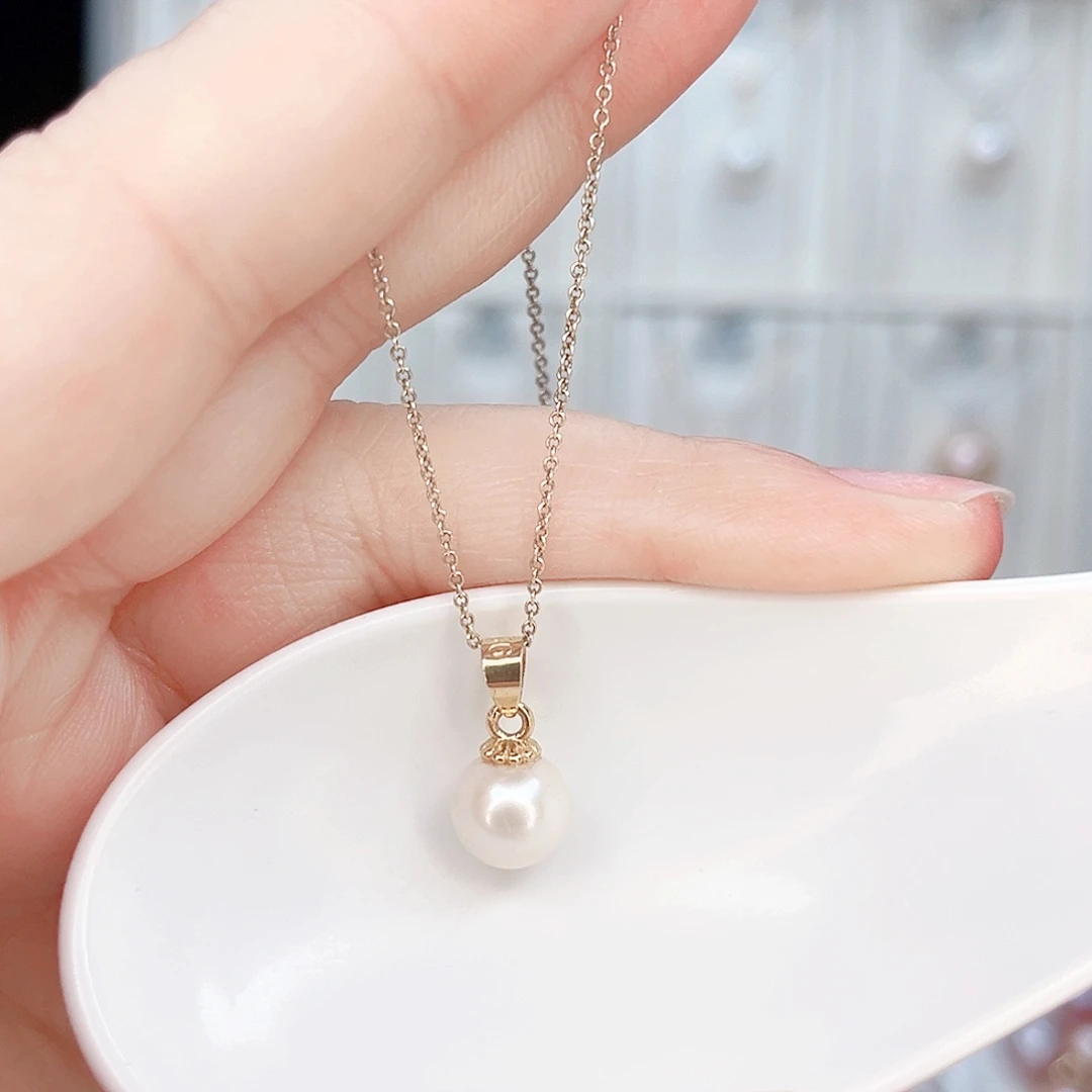 淡水珍珠合金吊坠(赠链)