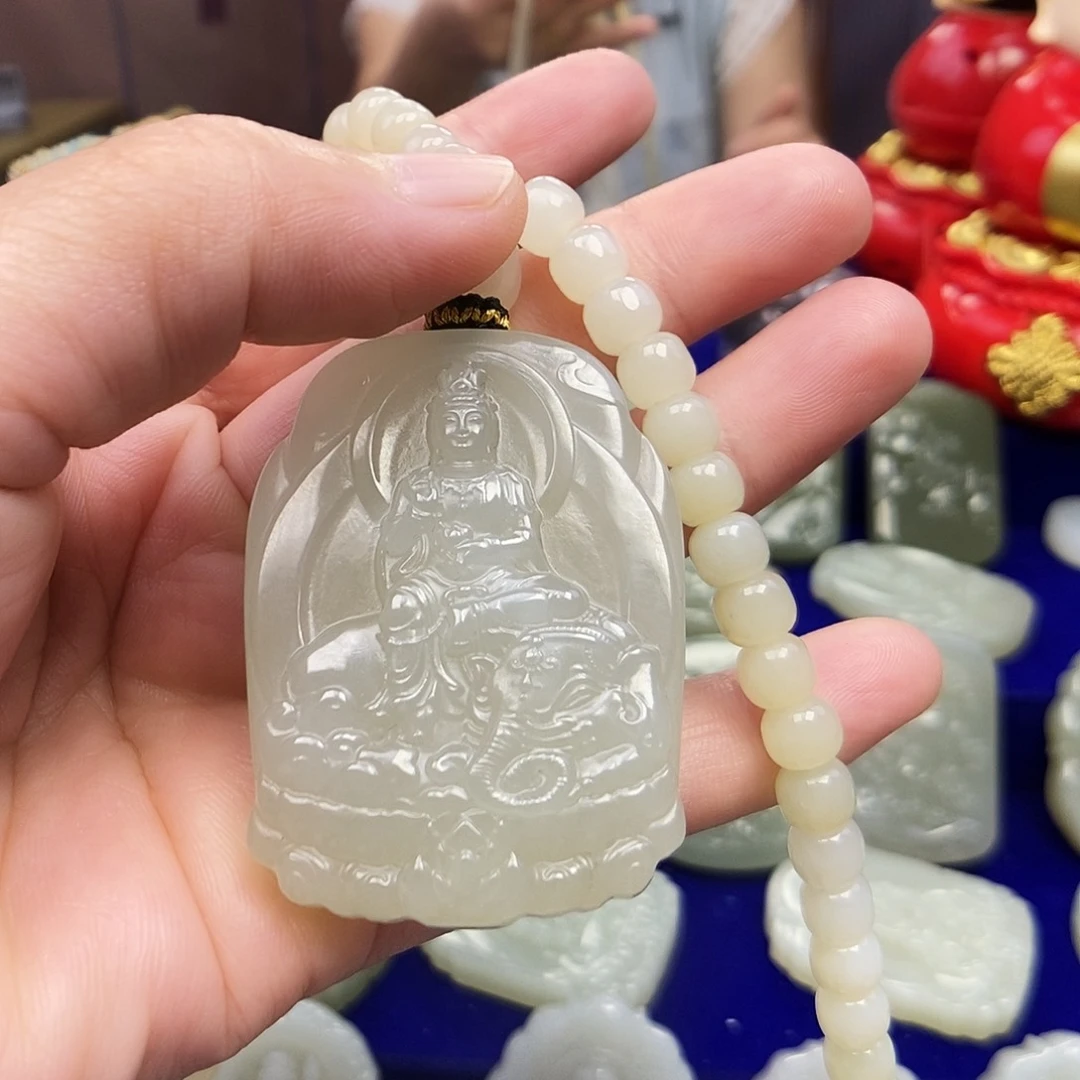 颈饰未镶嵌和田玉好*