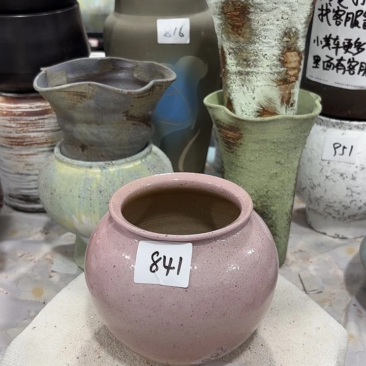 摆件高15，口10，无孔841，瑕疵处理