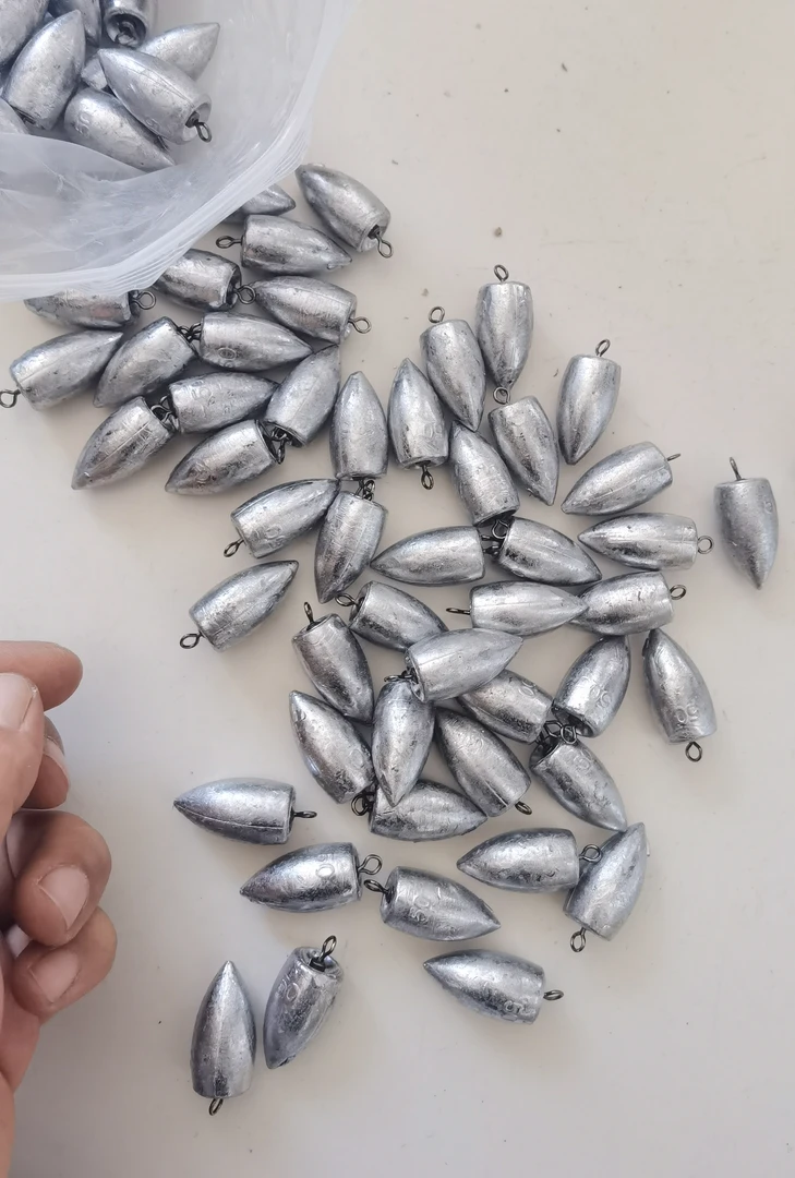 40个防钨钢铅坠50克活环李明独创