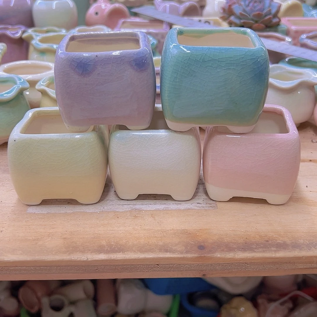 陶瓷花盆单场满12包邮