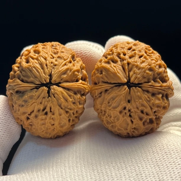 42尺寸绣球61克-精品云南铁核桃天然文玩手把件一物一图产地直发