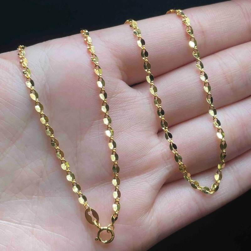 925银银制品 【小魏总返场福利】s925 嘴唇链长度约45cm-多样性发一