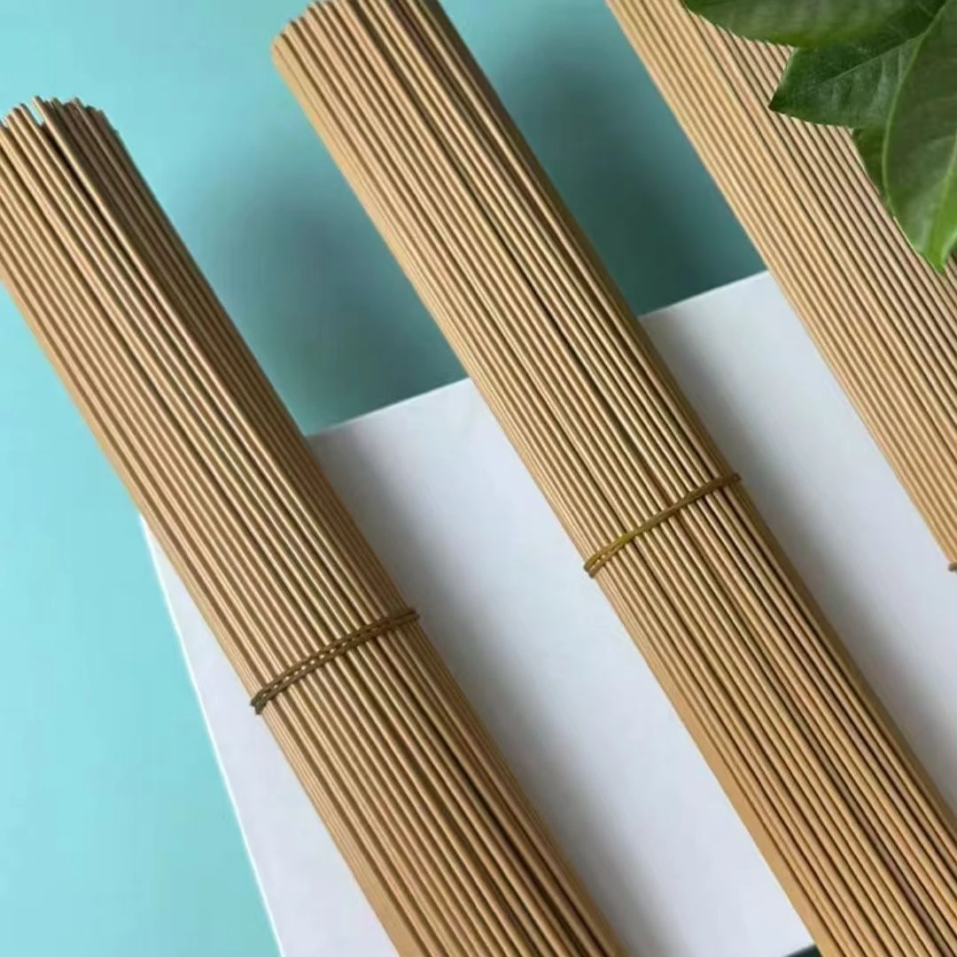 2号花杆手工diy假花枝塑料花麻色米色杆子仿真花枝包胶铁丝加粗硬