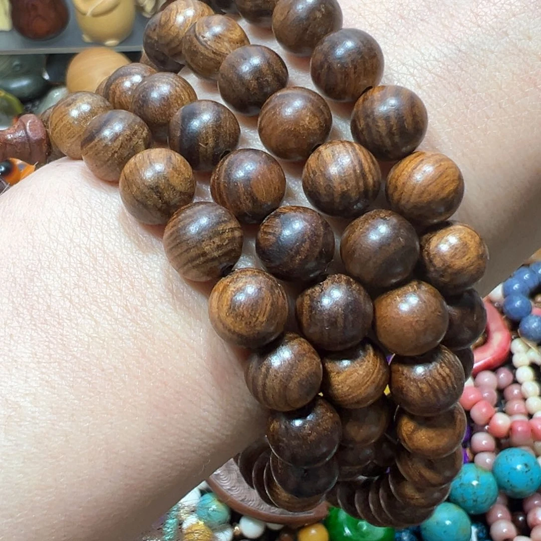 【闪购商品】非洲檀香无事牌10多圈单圈