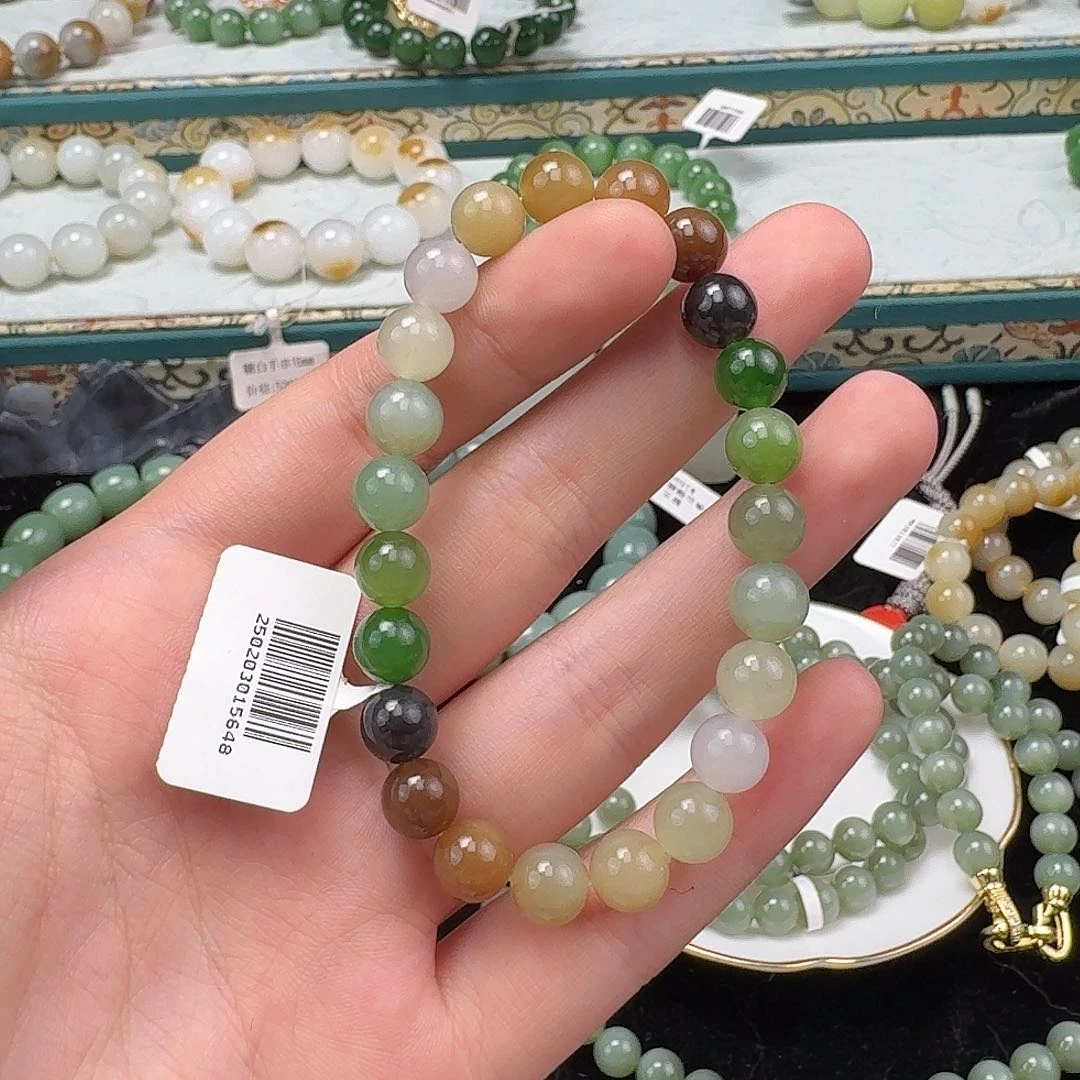 和田玉手串未镶嵌