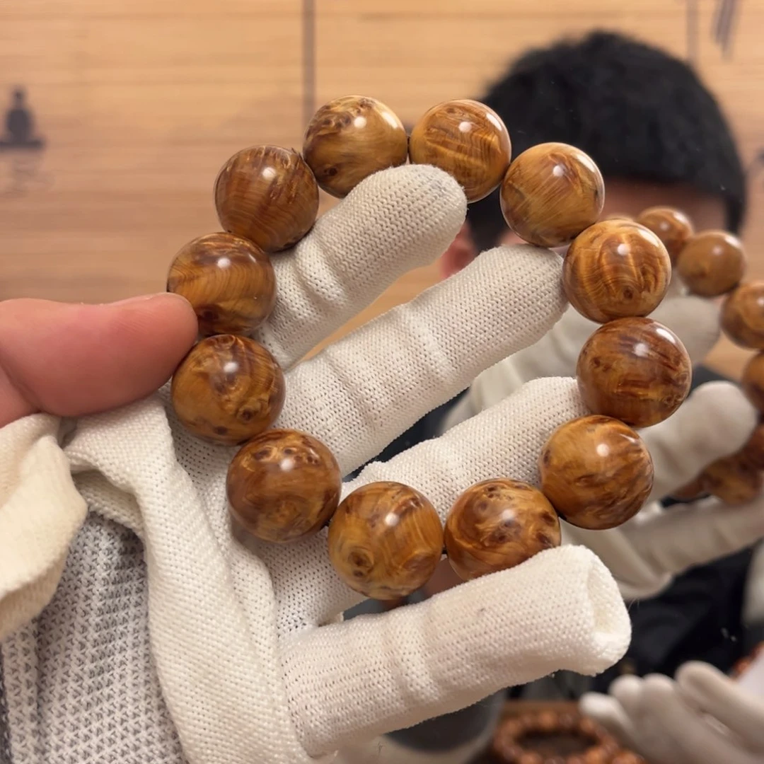 柏木（崖柏）手串/手链20陈化火焰闪电满药香清香