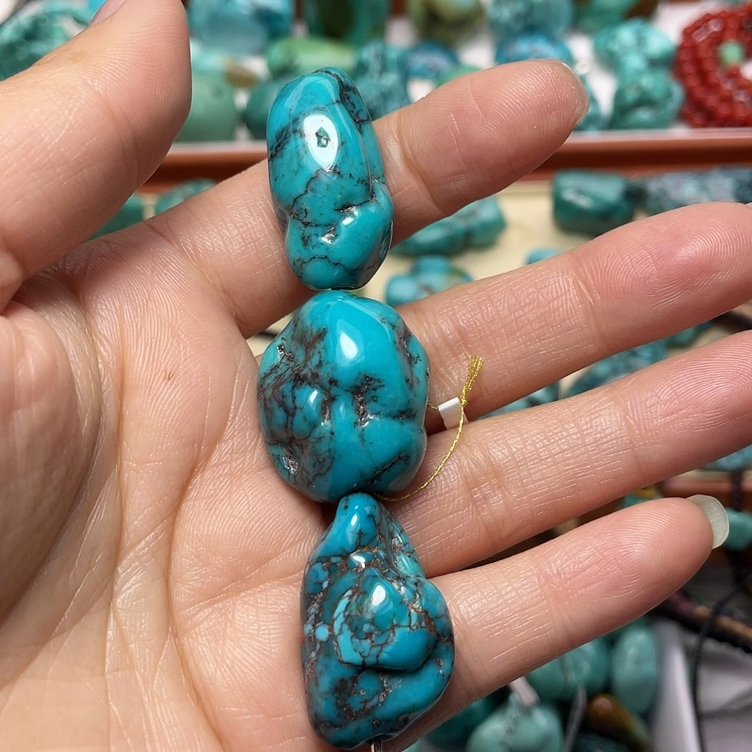 吉***缘绿松石未镶嵌手链