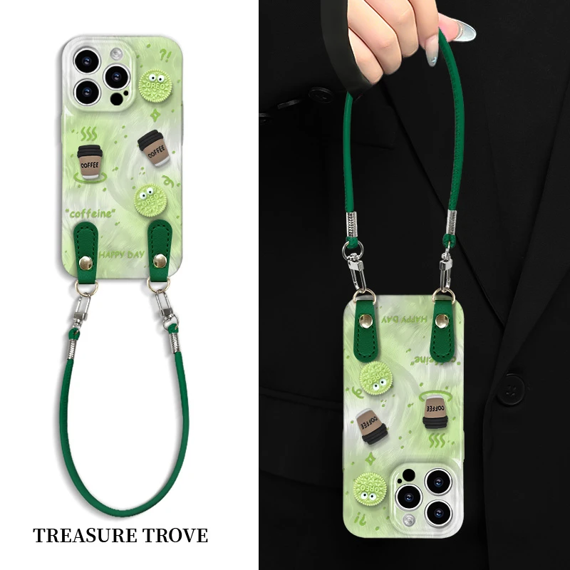 适用于苹果16华为OPPO小米VIVO高颜值简约百搭软菲林手机壳CA1137