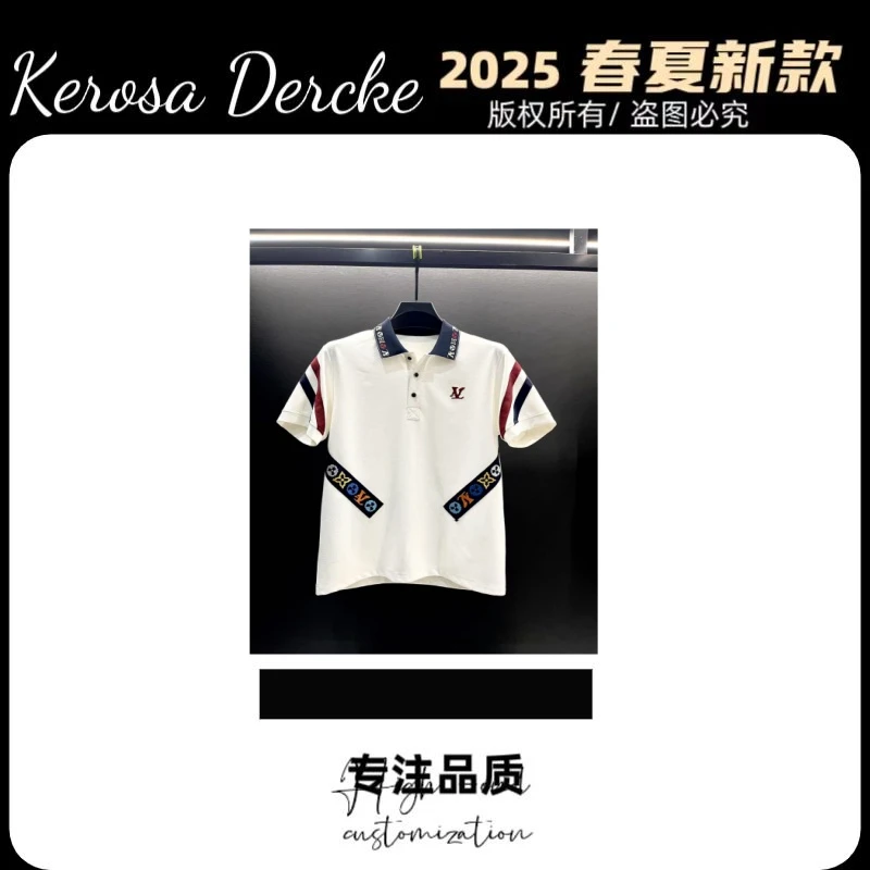 【凡记专属-Q-022】Kerosa Dercke25年老钱风腰缠万贯系列Polo衫