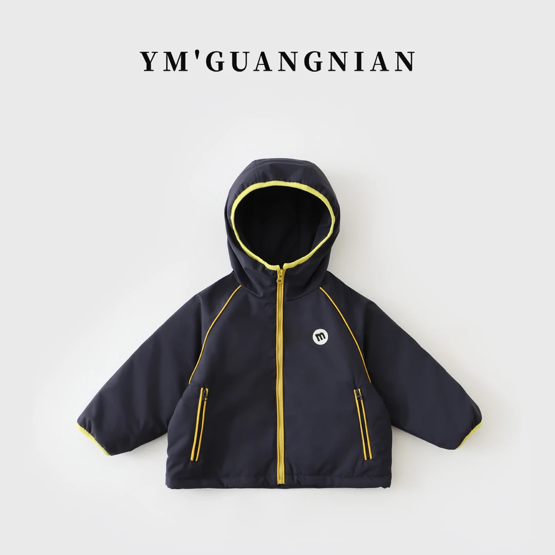 【幼棉光年】冬季男童保暖儿童休闲连帽外套3221638