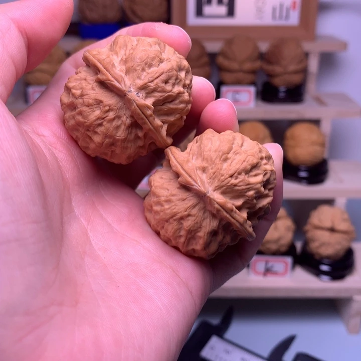 把件文玩核桃65花好月圆38尺