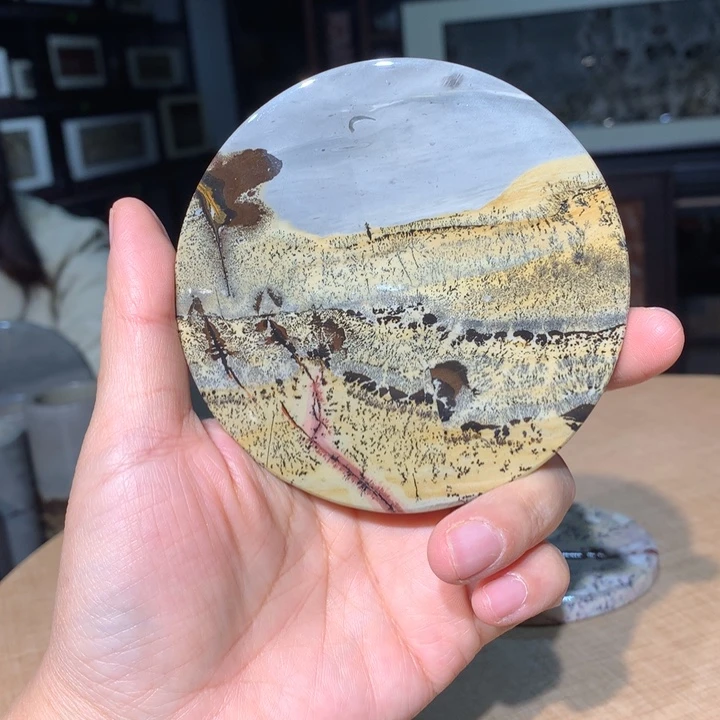 虎***，广西国画石摆件，收藏观赏