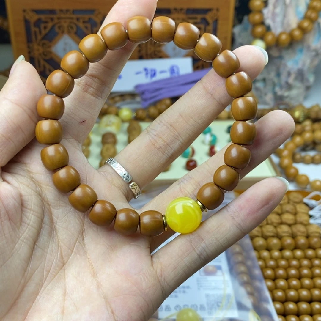 志***勇猴头核桃手串直切