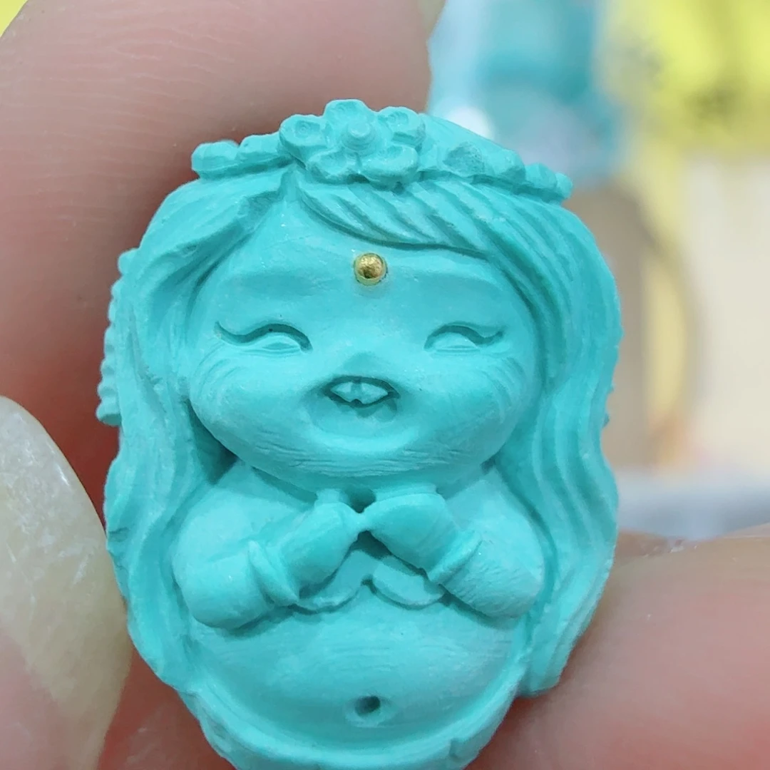 未镶嵌绿松石珠宝奇石