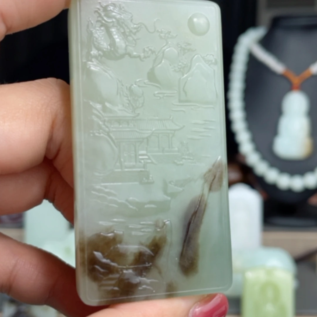【闪购商品】颈饰未镶嵌和田玉